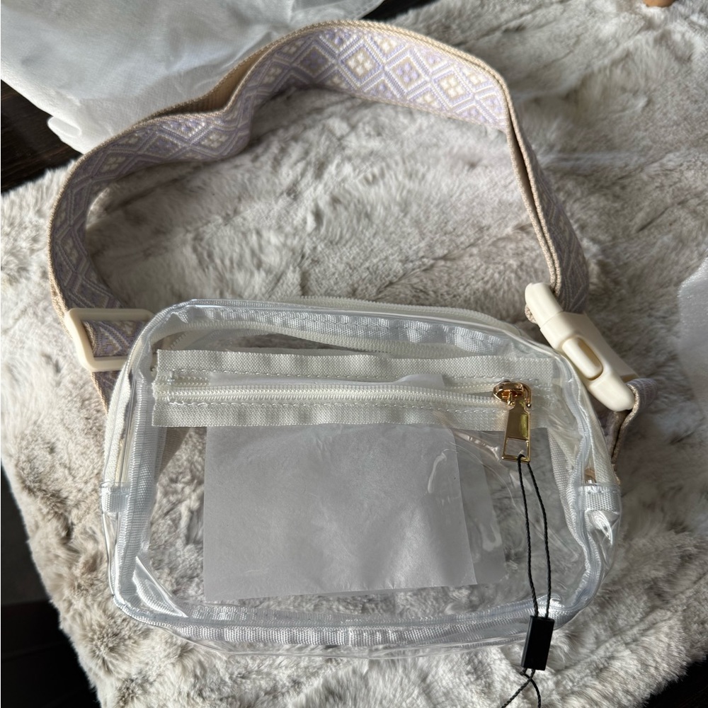 Clear Sling/Waist Bag New